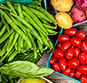 Achtung: böses Gemüse: Tomaten, Bohnen, Kartoffeln, Auberginen sind Nachtschattengewächse und enthalten LEKTINE!